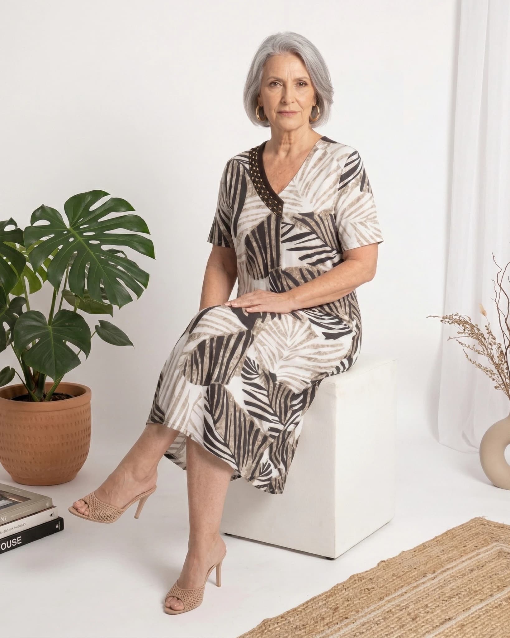 Vestido Largo Palermo: La Libertad de Sentirte Radiante y Cómoda bajo el Sol — vista 2