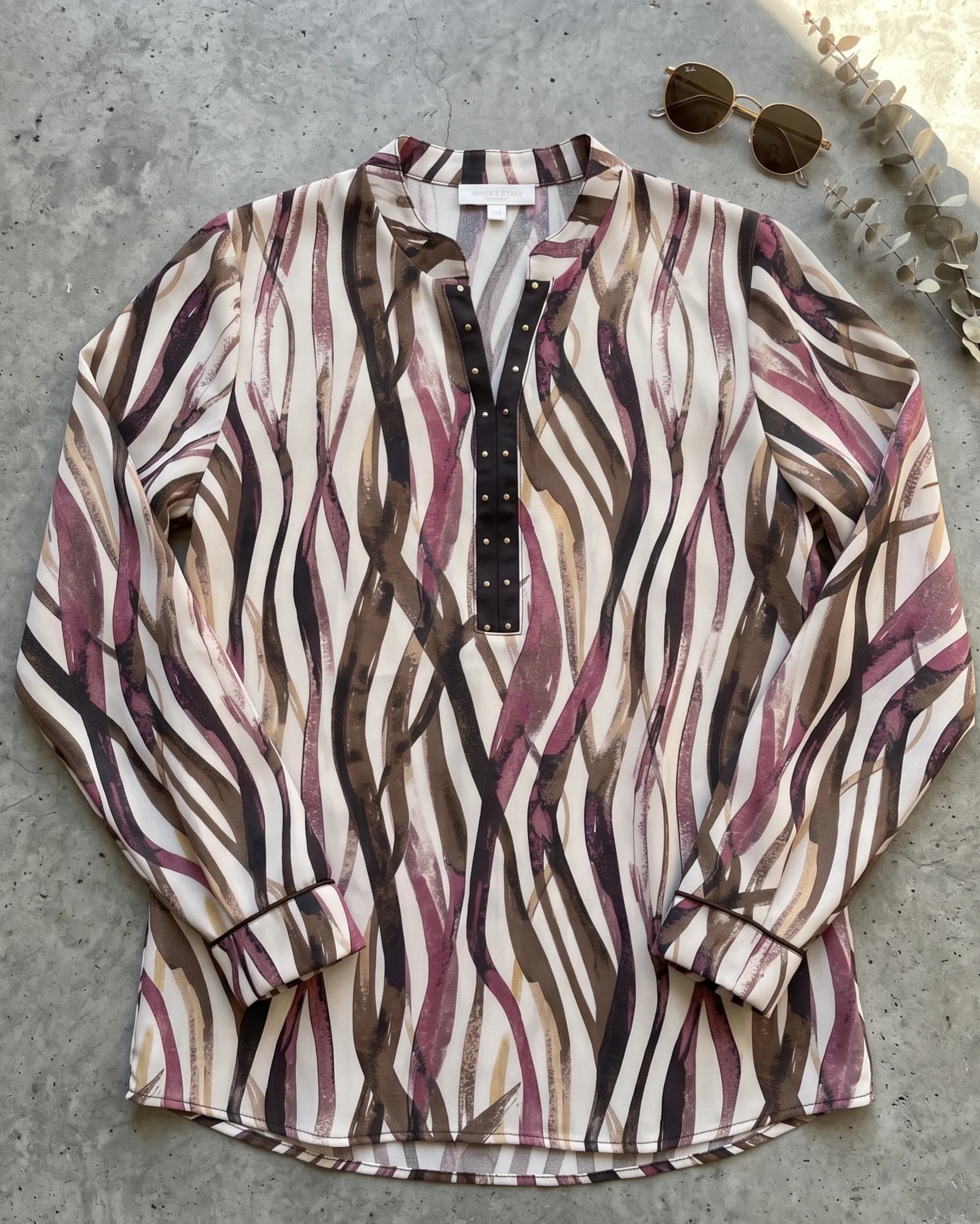 Blusa Cuello Mao - vista secundaria