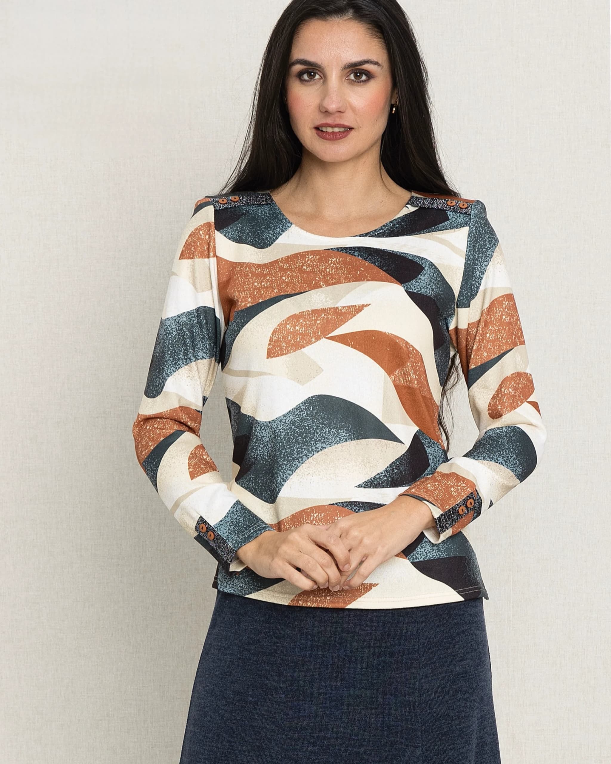 Blusa Punto Formas