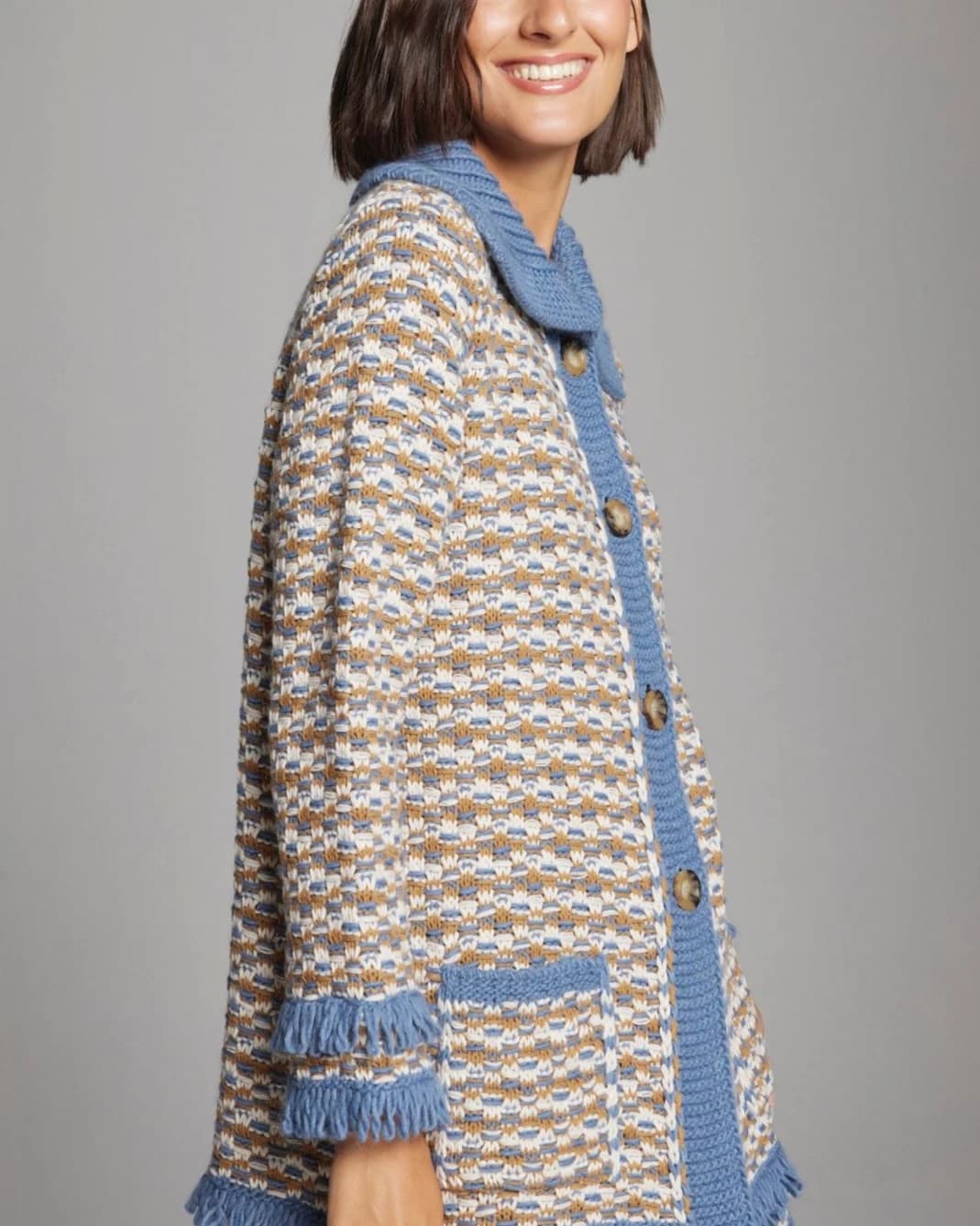 Chaqueta Nórdica: Azul Índigo hover