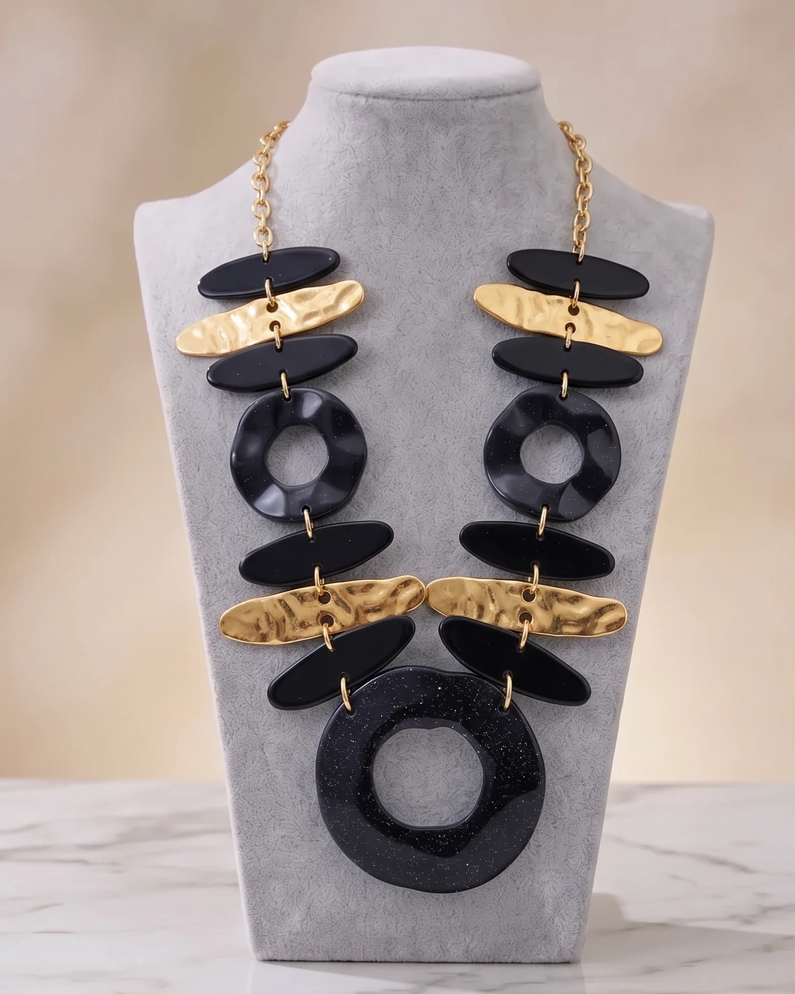 Collar Beduino: Negro