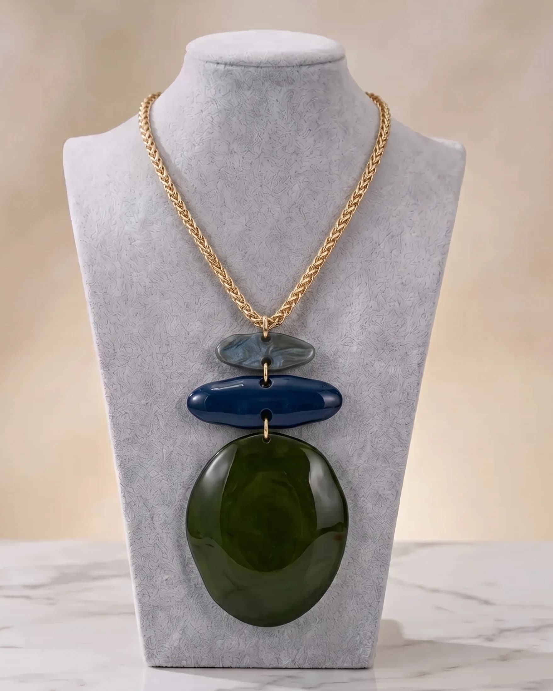 Collar Zaire: Verde