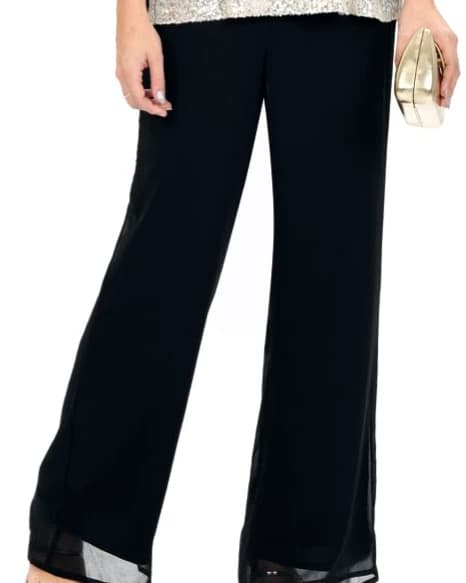 Pantalón Gasa Negro