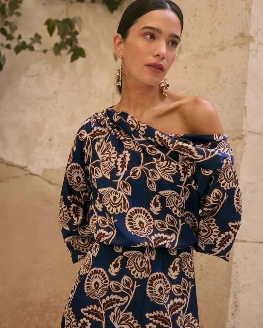 Vestido Invitada Saule - vista secundaria